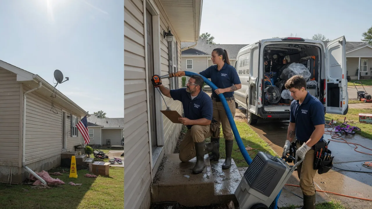 Ceiling Water Damage Restoration in Poy Sippi, WI near me