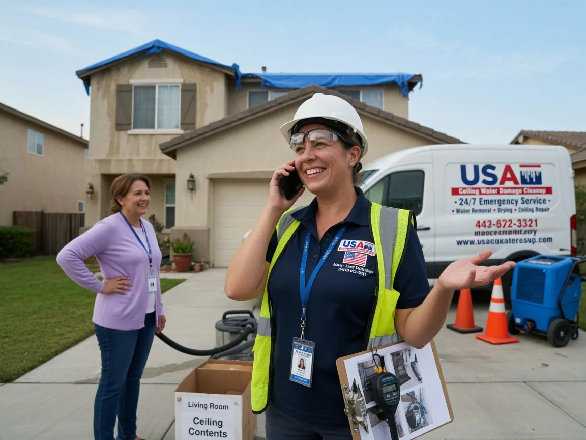 Ceiling Water Damage Restoration Poy Sippi, WI FAQs